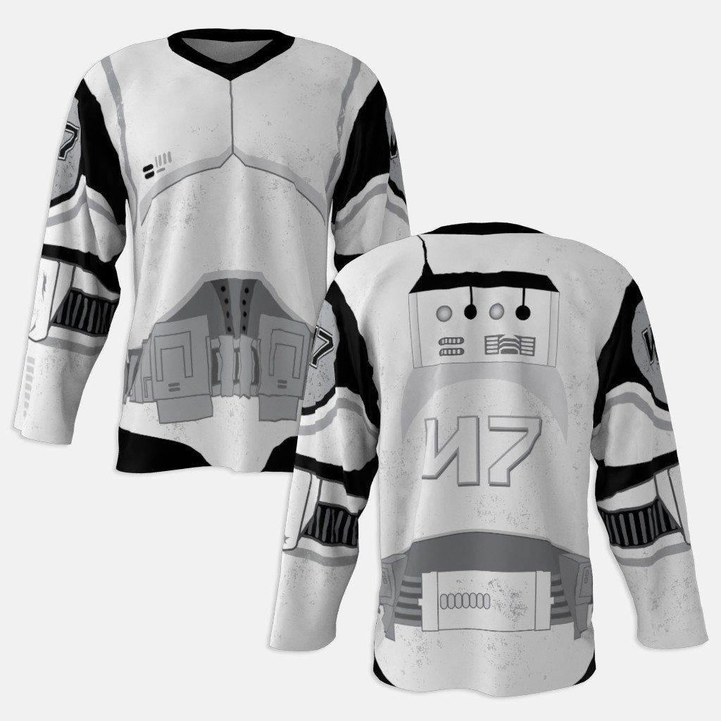 Storm Troopers Custom Hockey Jersey