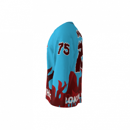 Broken Wheels Custom Hockey Jersey