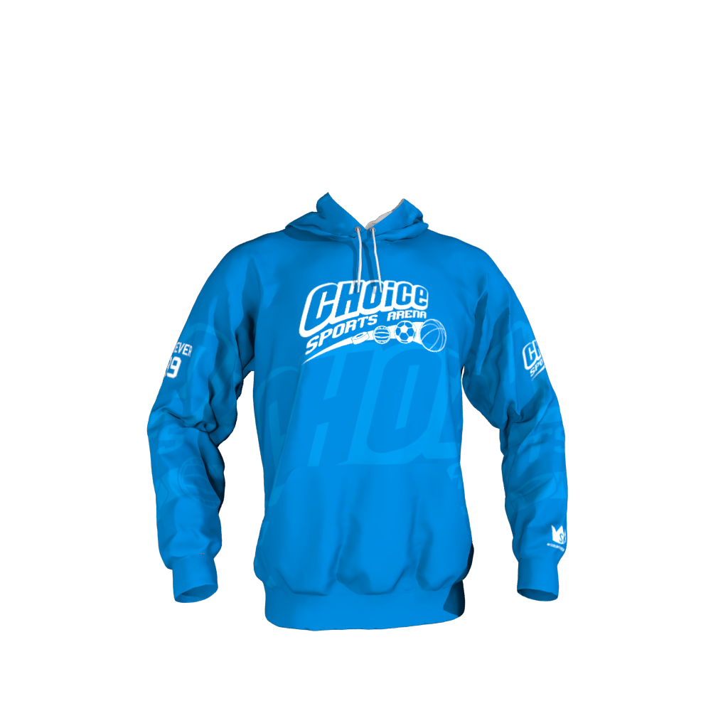 Choice Sports Arena Custom Sublimated Hoodie