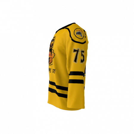 Cobra Kai Gold Custom Hockey Jersey