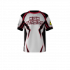 Custom Sublimated High Tension White Softball Jersey Left