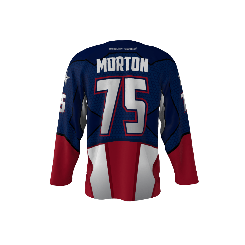 American Captain Custom Dye Sublimated Roller Hockey Jersey