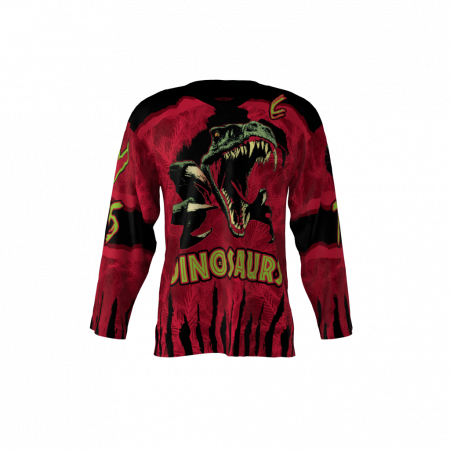 Dinosaurs Custom Hockey Jersey
