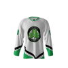 Lucky Puckers White Hockey Jersey