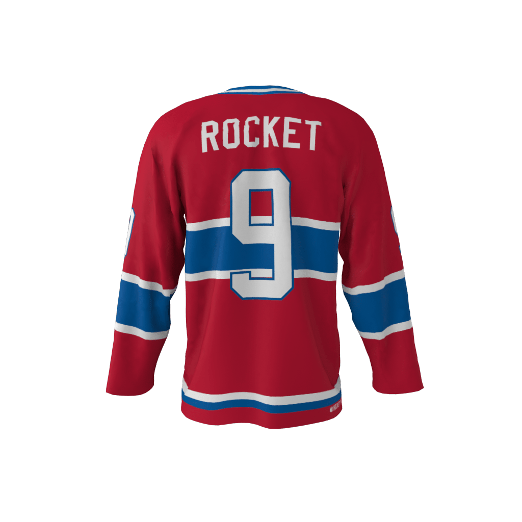 Montreal 1974 Ice Hockey Jersey Red