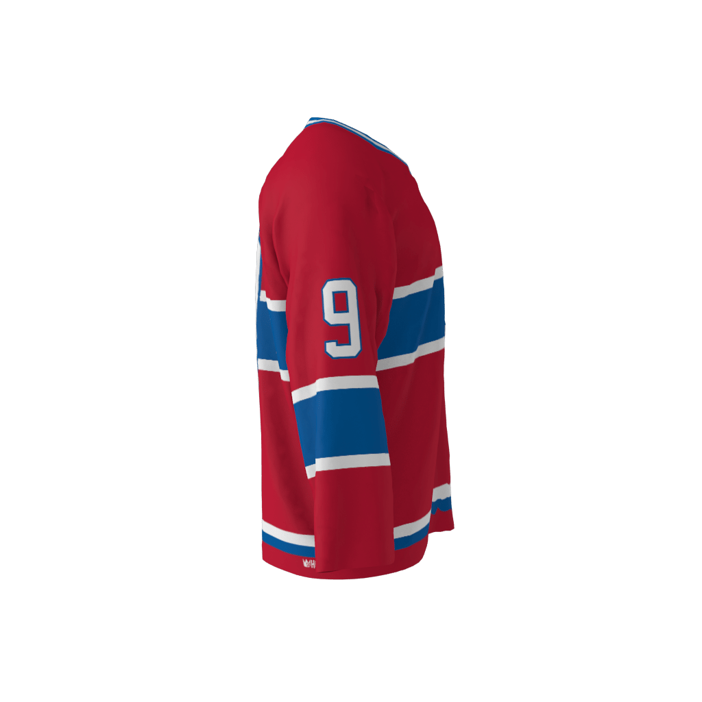 Montreal 1974 Ice Hockey Jersey Red