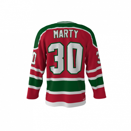 New Jersey 1982 Ice Hockey Jersey Red