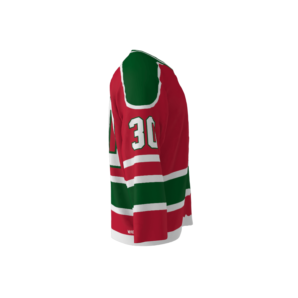 New Jersey 1982 Ice Hockey Jersey Red