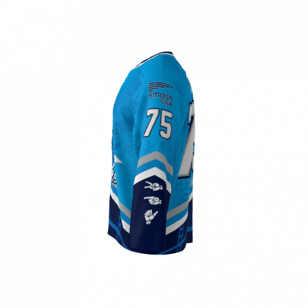 Rippers Blue Custom Hockey Jersey