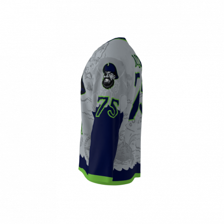 Angry Pirates Custom Sublimated Ice Hockey Jersey