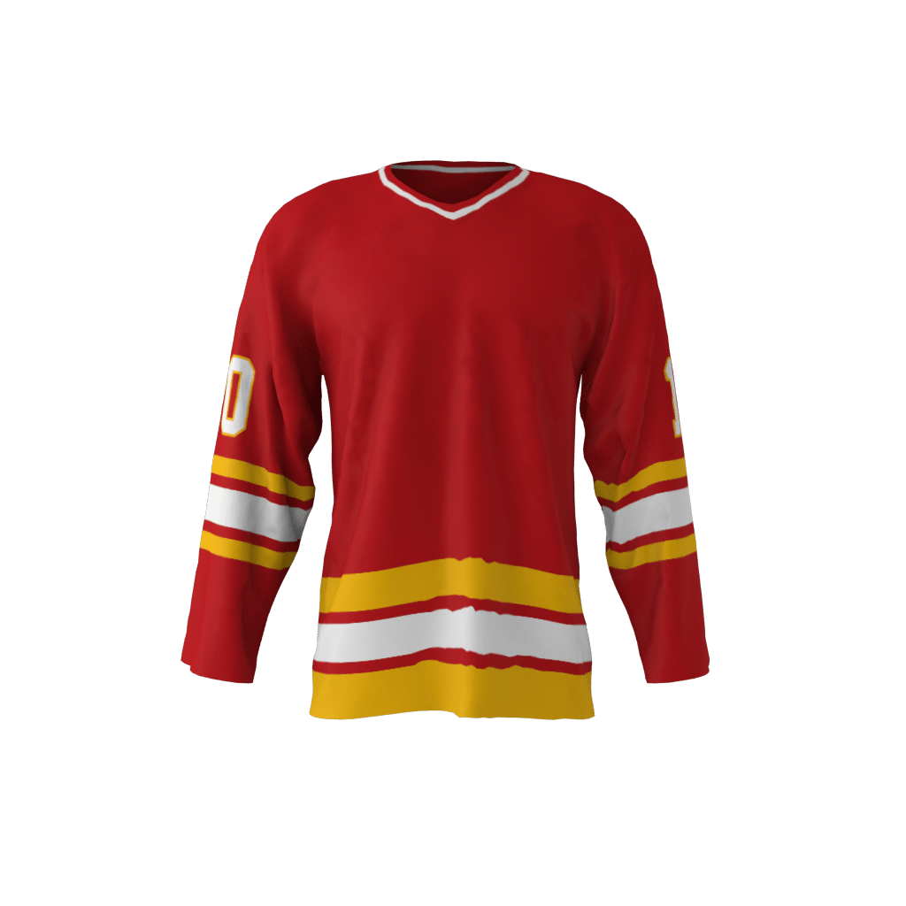 Calgary 1988 Jersey Red