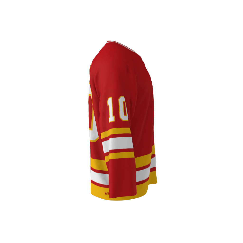 Calgary 1988 Jersey Red - Image 4
