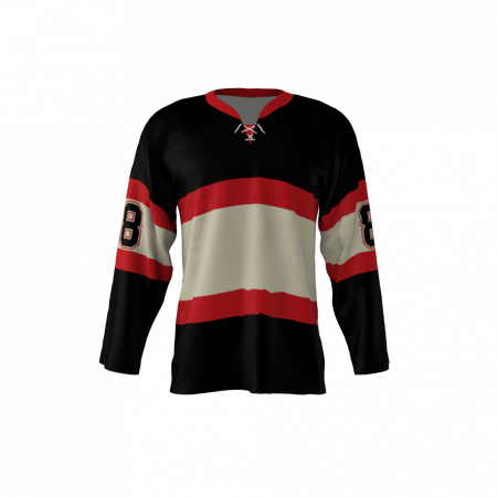 Chicago 1934 Hockey Jersey Black
