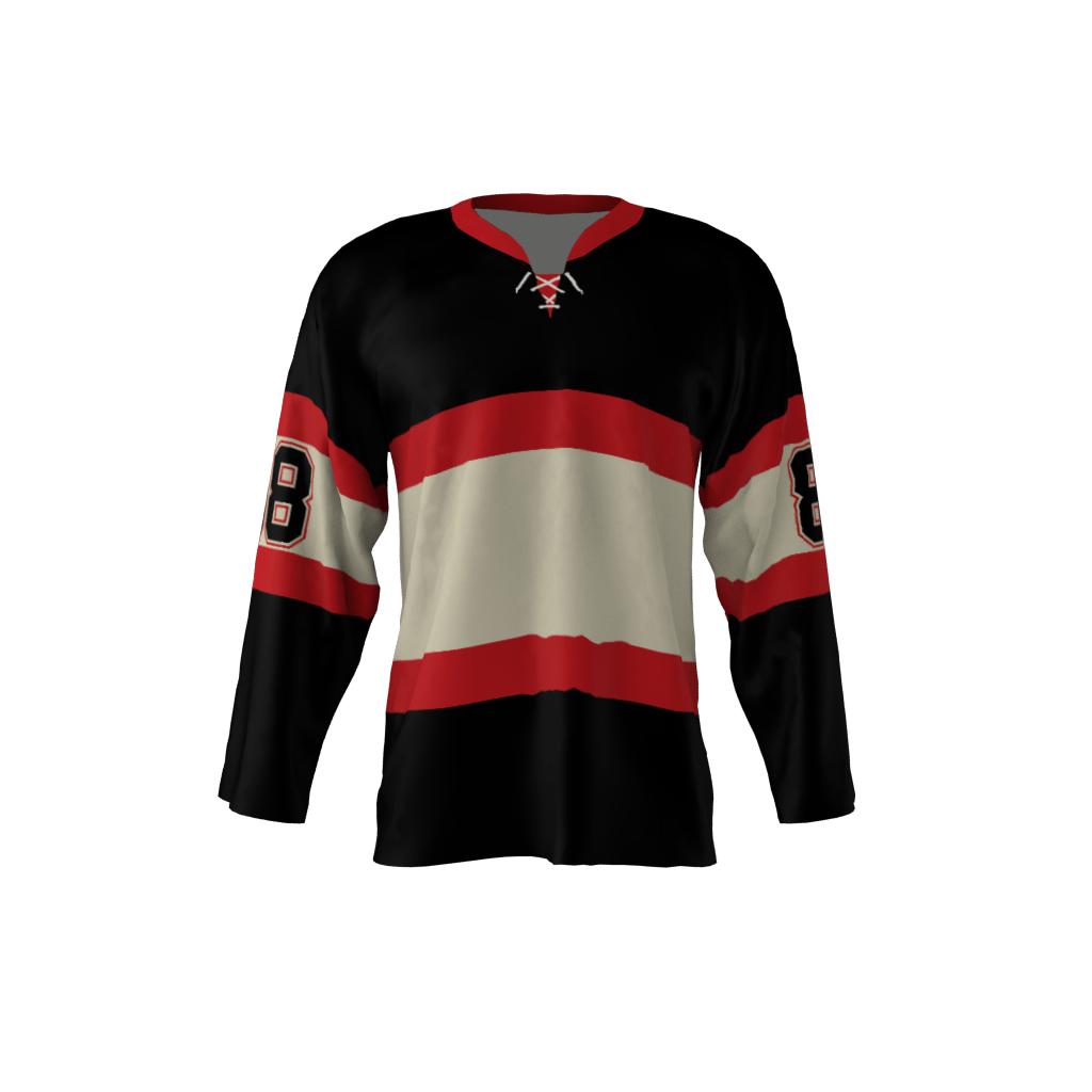 Chicago 1934 Hockey Jersey Black