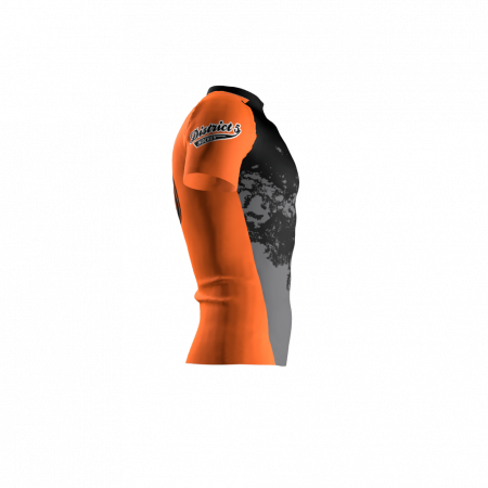 District 5 Custom Dye Sublimated Compression Shirt