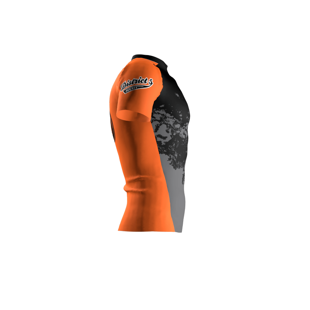 District 5 Custom Dye Sublimated Compression Shirt