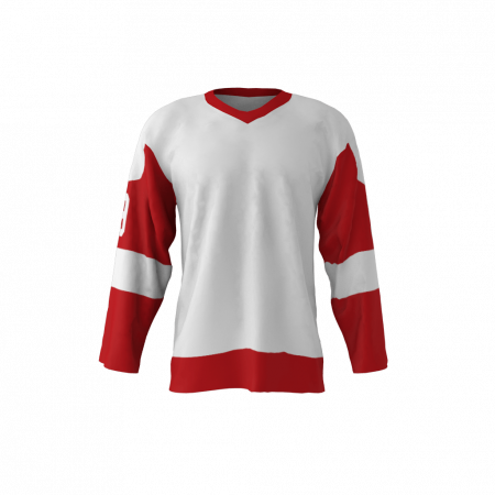 Detroit 1968 Hockey Jersey White