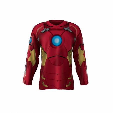 Iron Men Custom Dye Sublimated Hockey Jersey