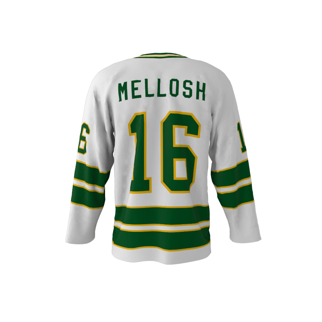 Minnesota 1980 Hockey Jersey White - Image 3