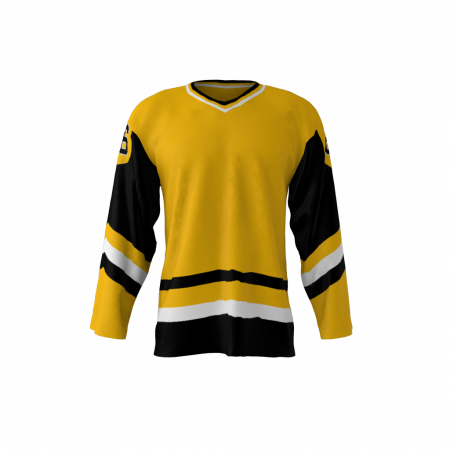 Pittsburgh 1984 Hockey Jersey Gold