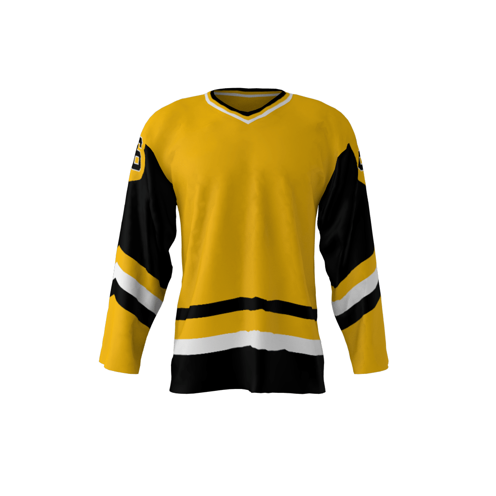 Pittsburgh 1984 Hockey Jersey Gold