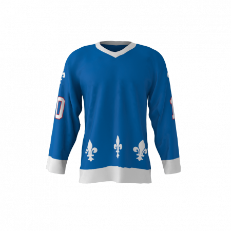 Quebec Hockey Jersey Blue