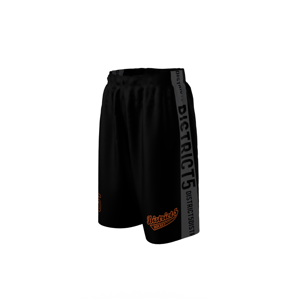 District 5 Custom Dye Sublimated Shorts
