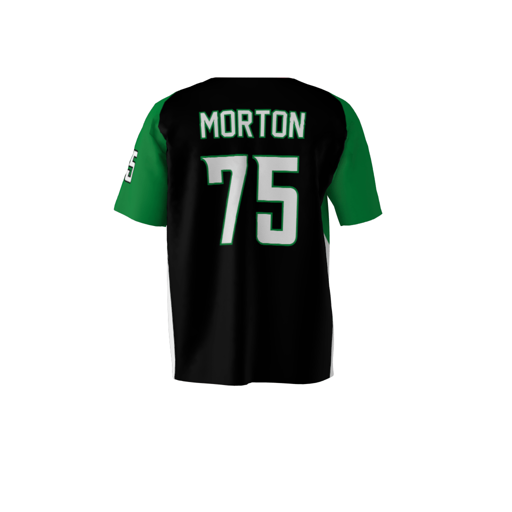 Eagles Custom Dye Sublimated Full Button Baseball Jersey
