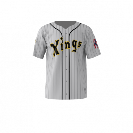 Kings Custom Dye Sublimated Full Button Baseball Jersey