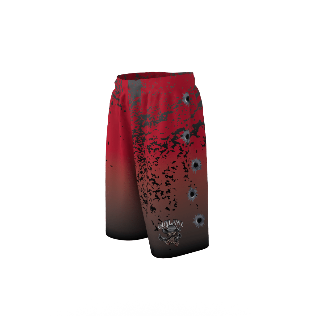 Outlawz Custom Dye Sublimated Softball Shorts