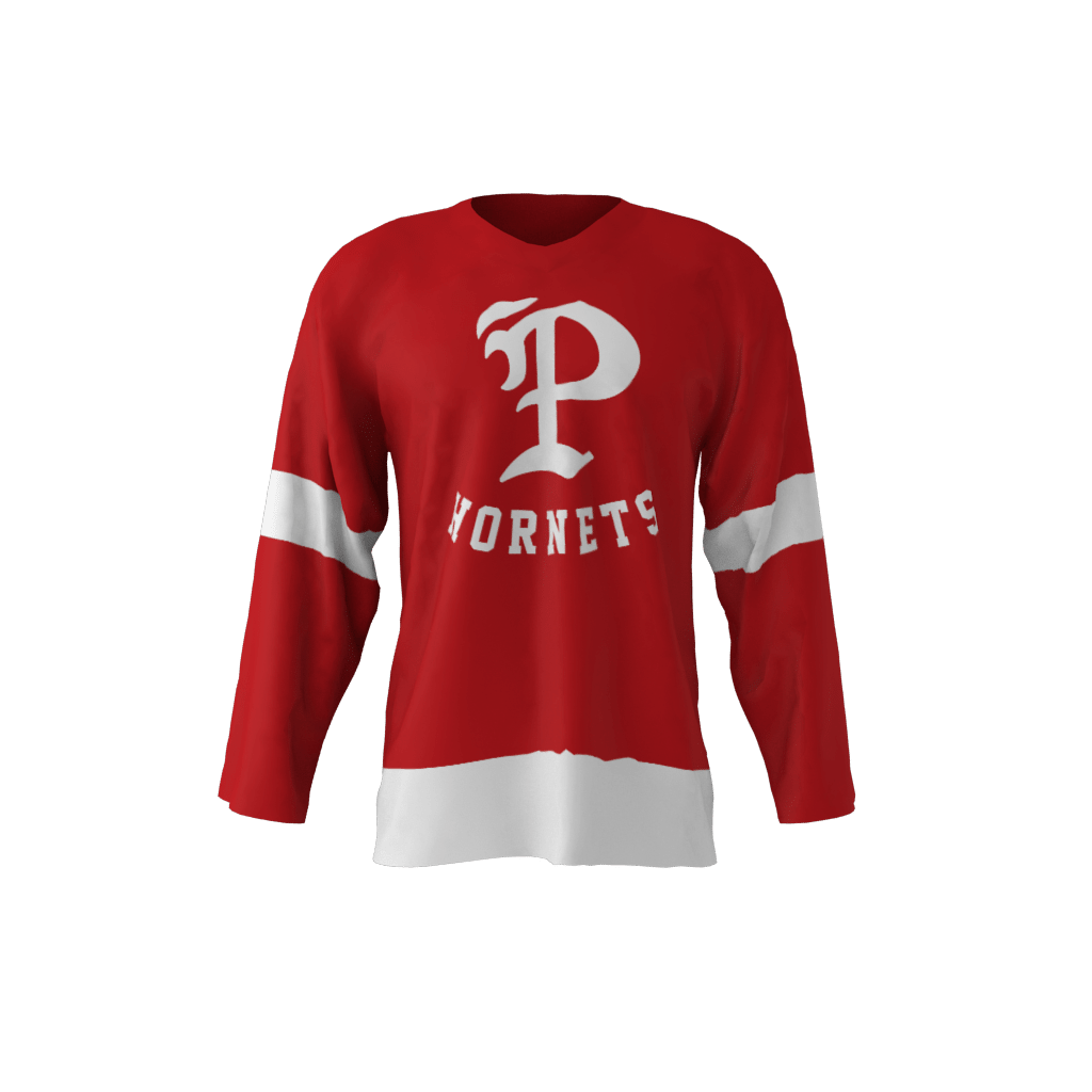 Hornets Custom Dye Sublimated Ice Hockey Jersey