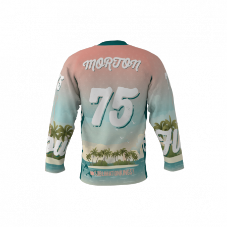 Florida Flow Light Custom Dye Sublimated Roller Hockey Jersey