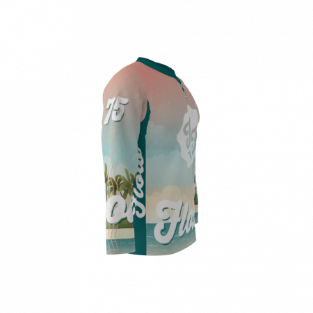 Florida Flow Light Custom Dye Sublimated Roller Hockey Jersey