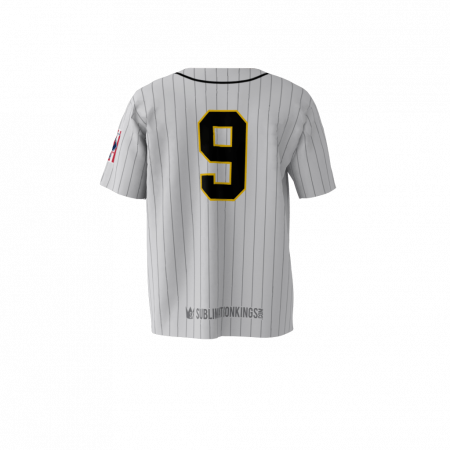 Kings Custom Dye Sublimated Full Button Baseball Jersey