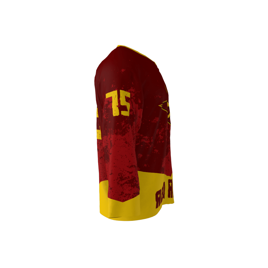 Red Army Custom Dye Sublimated Ice Hockey Jersey