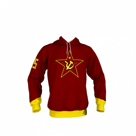 Red Army Custom Dye Sublimated Hoodie