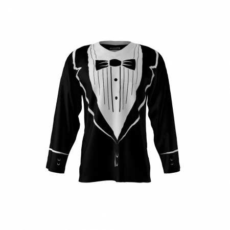 Tuxedo Custom Dye Sublimated Roller Hockey Jersey