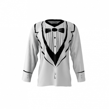 Tuxedo Custom Dye Sublimated Roller Hockey Jersey