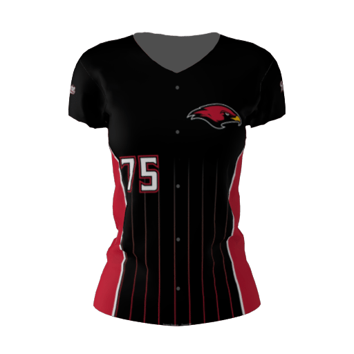 La Roche Redhawks Black Softball Jersey