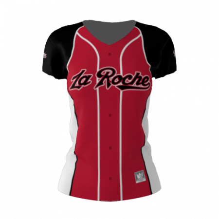 La Roche Redhawks Red Softball Jersey