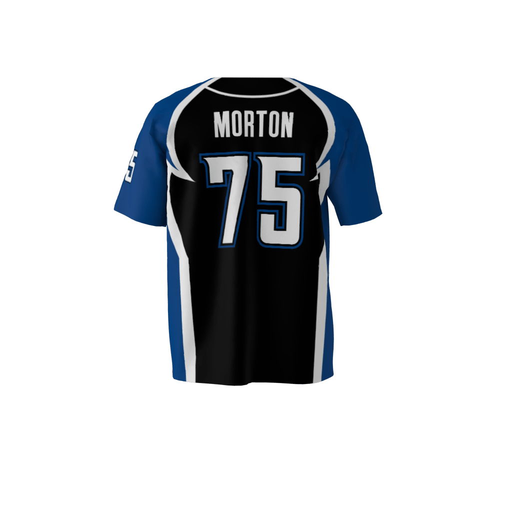 Panthers Custom Dye Sublimated Full Button Baseball Jersey