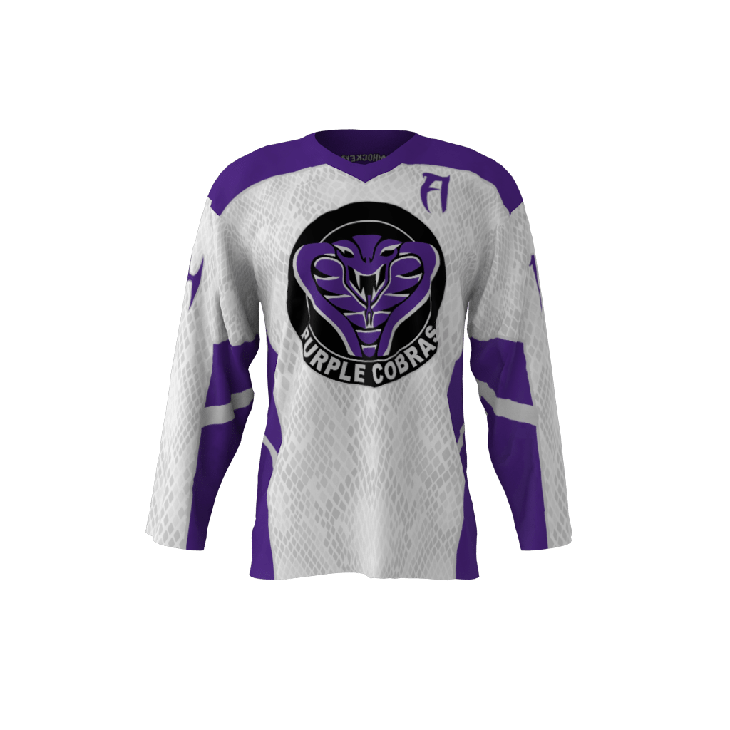 Purple Cobras Custom Dye Sublimated Roller Hockey Jersey