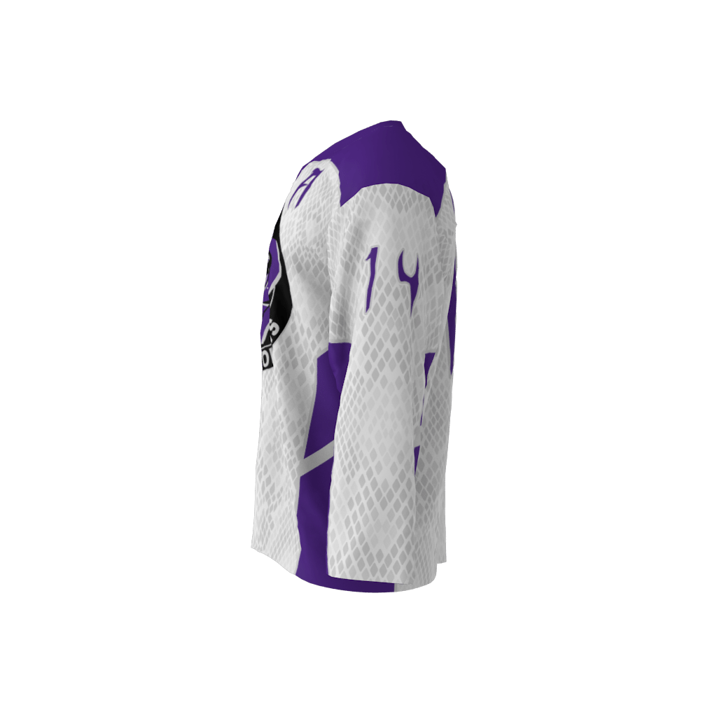Purple Cobras Custom Dye Sublimated Roller Hockey Jersey