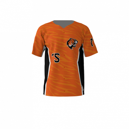 Tigers Custom Dye Sublimated Full Button Baseball Jersey