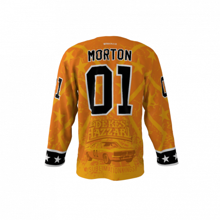 Dekes of Hazard Custom Dye Sublimated Hockey Jersey