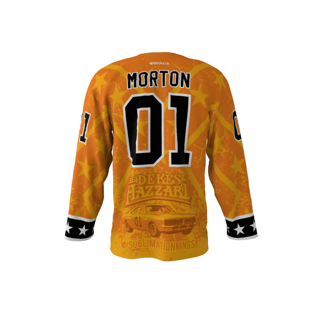 Dekes of Hazard Custom Dye Sublimated Hockey Jersey