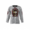 Wings Plus White Custom Dye Sublimated Hockey Jersey