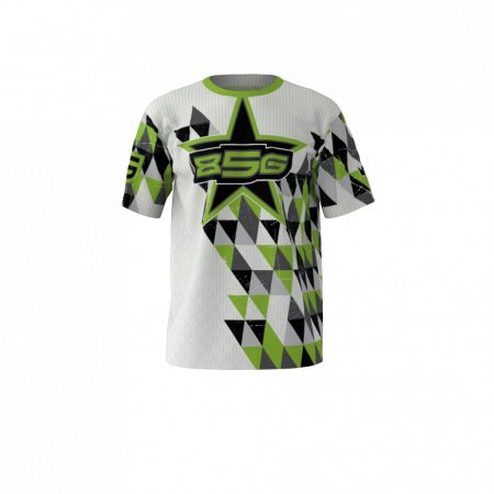 Area Code White Custom Dye Sublimated Softball Jersey