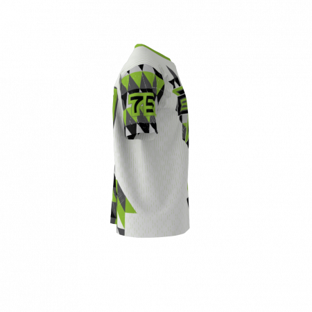 Area Code White Custom Dye Sublimated Softball Jersey