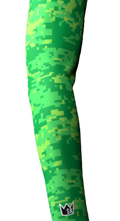 Custom Dye Sublimated Softball Compression Sleeves